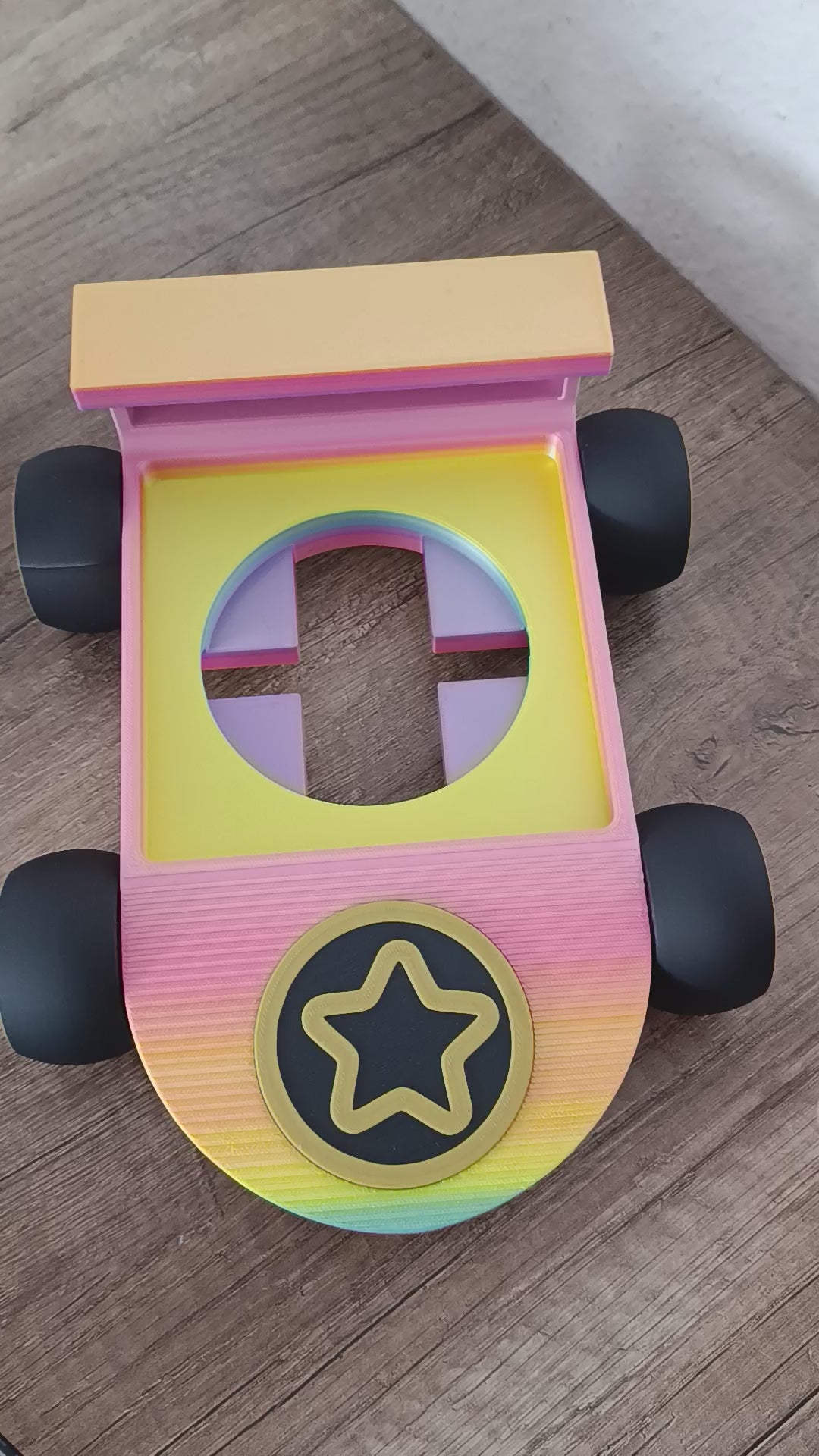Toniebox Rennwagen Halterung – Buntes 3D Druck Auto für Toniebox | Sturm3DFactory