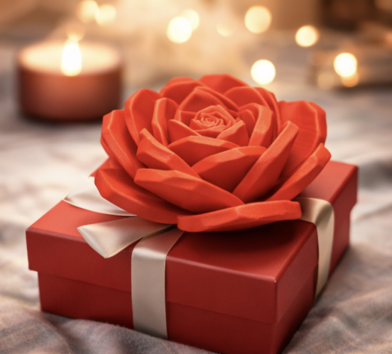 Ewige Rose – 3D Druck Geschenk | Sturm3DFactory