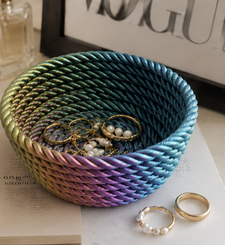 3D gedruckte Deko-Schale – 4 Farben | Sturm3DFactory
