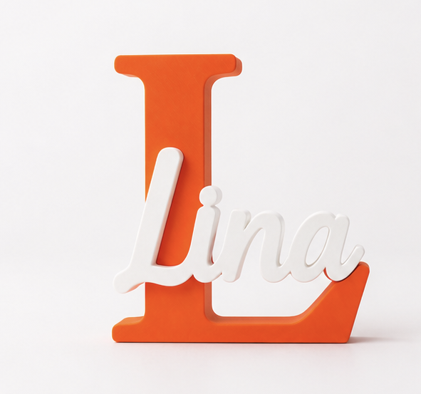 Personalisiertes 3D Namensschild  | Sturm3DFactory