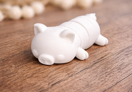 Bewegliches 3D Schweinchen 🐷 – Süßes Fidget Spielzeug & kleines Geschenk