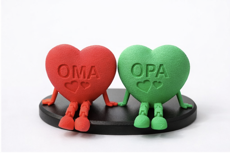 Personalisiertes Herz – Muttertagsgeschenk | Sturm3DFactory