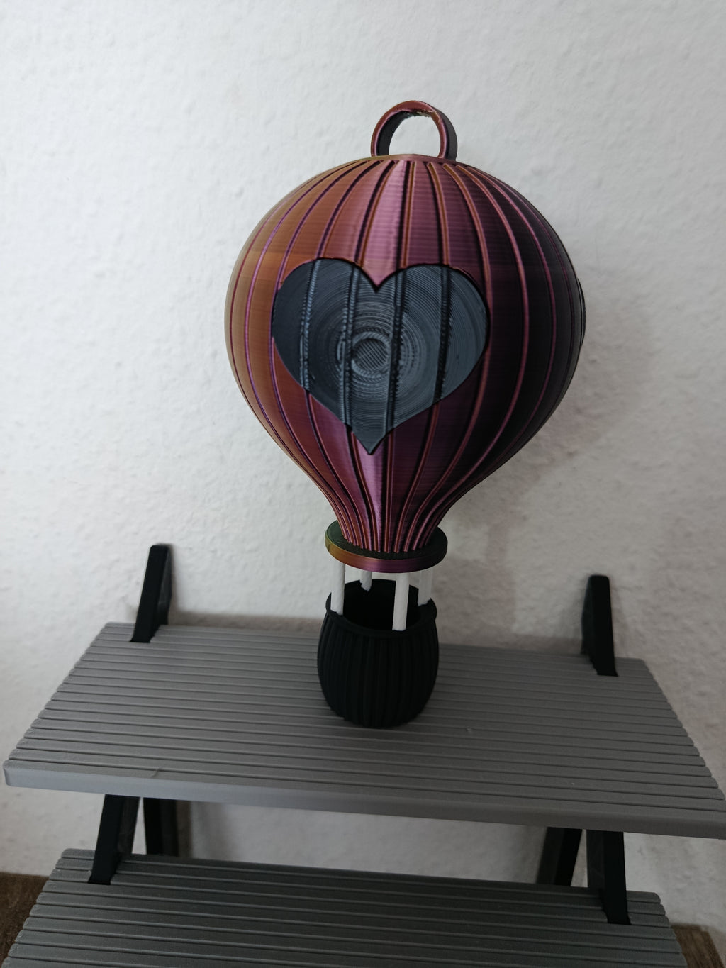 Heißluftballon mit Herz – Romantische 3D Deko | Sturm3DFactory
