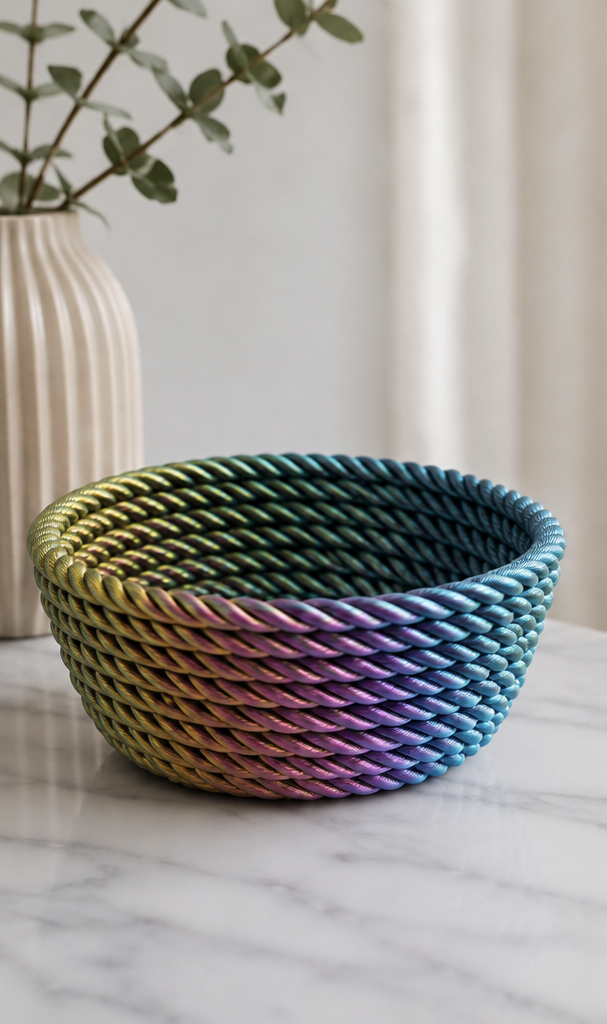 3D gedruckte Deko-Schale – 4 Farben | Sturm3DFactory